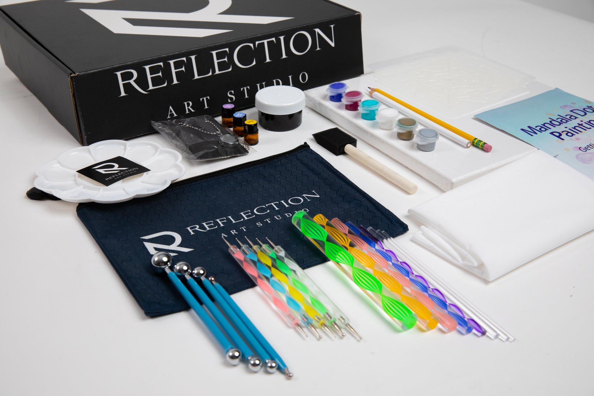 Mandala Dot Art Box – Reflection Art Studio